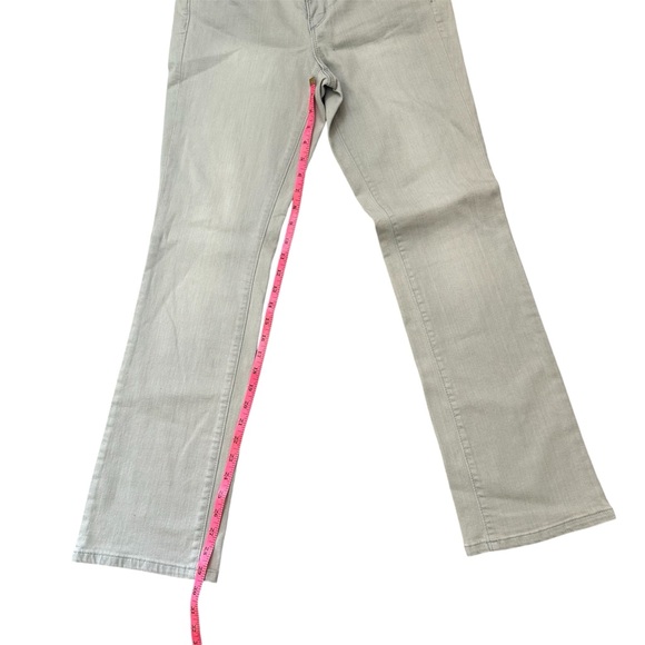 NWOT! Never Worn! Ann Taylor LOFT Grey Modern Sexy Boot Jeans in size 10 Petite - Picture 5 of 10